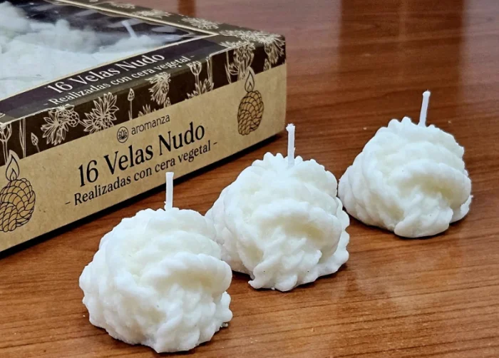 10 unidades Vela nudo