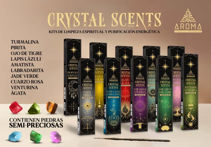 Sahumerios Crystal Scents Aroma